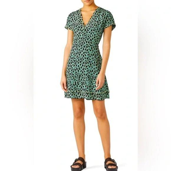 derek lam 10 crosby green dress Derek Lam 10 Crosby main image 1